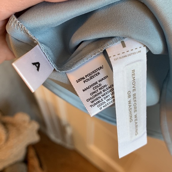 LOFT Blue Long Sleeve Blouse - Size Small! - Picture 6 of 6